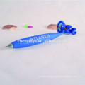 Cheap Cute 2D rubber pen with magnet